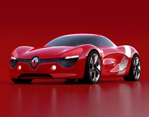 Renault's giving a glance at its future design direction with this racy red